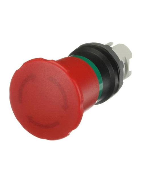 Bouton-poussoir champignon modulaire Abb MPET4-10R 40 mm rouge KZ 443 9