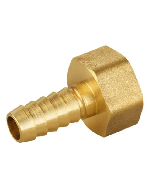 Hose connection for IBP pipes F 1/2 x 10 mm in brass 81005M04010000
