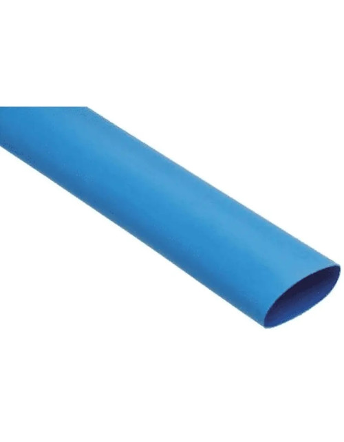 Etelec heat shrink tubing 25.4 reduces to 12.7 Blue 4mt RB6254