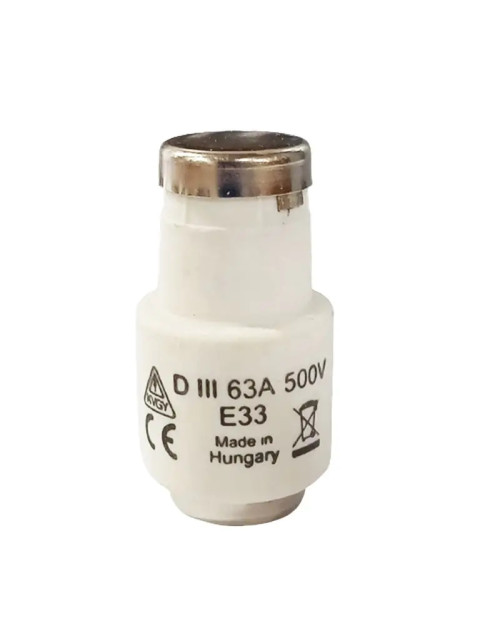 Wimex D 500V 63A Rapidi F fuse 28x50 mm 5300363