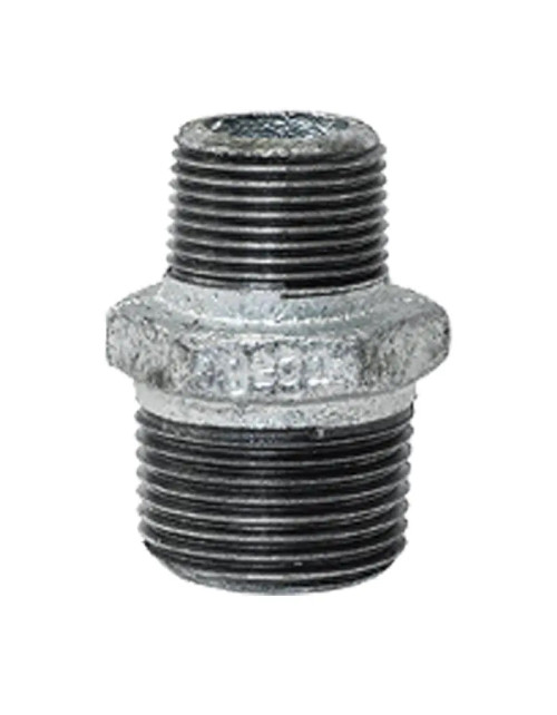 Gebo Cast Iron Threaded Nipple for M/M Pipes 2 x 1 1/4 245-37G