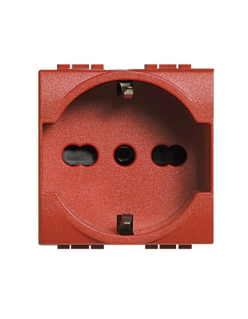 Urmet Simon Nea Rossa universal schuko socket 10310N/2.R