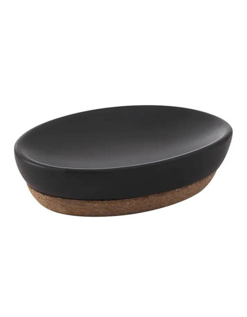 Gedy Ilary matt black freestanding soap dish IL11-14