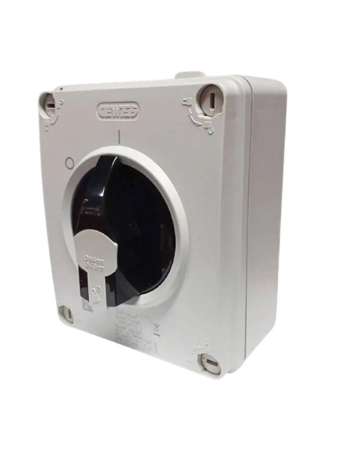 Gewiss HP 32A wall-mounted rotary switch 2P IP65 GW70404P