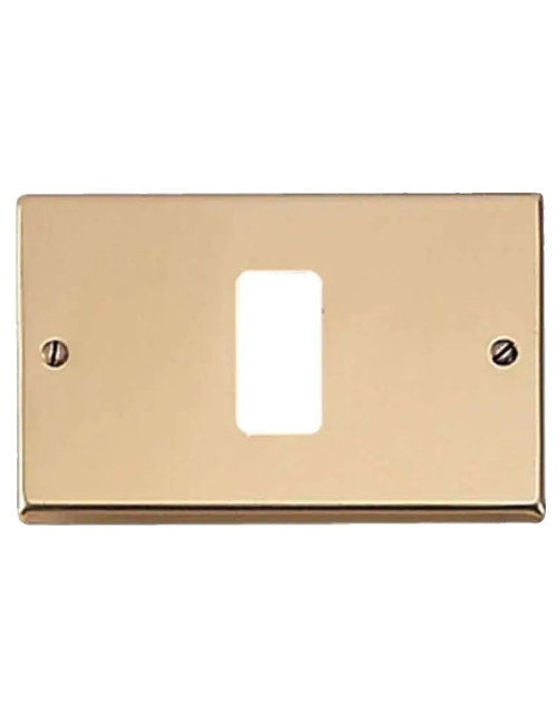 Placca Master 1 foro bronzo per supporti master 351-1