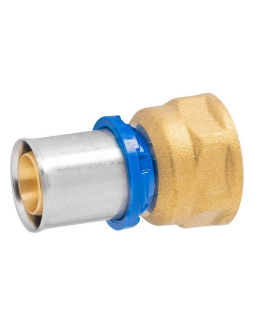 Straight fitting Ape F 3/4 x 20 mm in brass ARL1104200