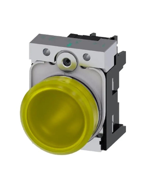 Piloto intermitente Siemens amarillo LED 230V 22mm 3SU11566AA301AA0