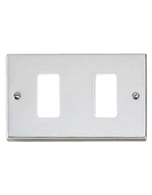 Master 2-hole stainless steel plate for master 350-2 supports