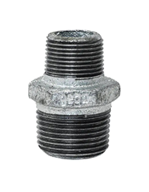 Gebo Cast Iron Threaded Nipple for M/M 1/2 Pipes 280-4G