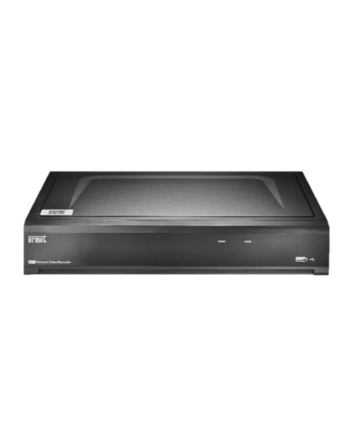 Enregistreur vidéo Urmet 4K NVR avec 8 canaux IP et 8 ports POE 1098/328P