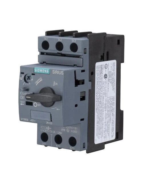 Interrupteur de protection moteur Siemens pour série S0 17-22A 3RV20214CA10