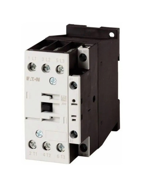 Eaton contactor de potencia 3P+1NO 17A 7.5kW 400V AC3 277013