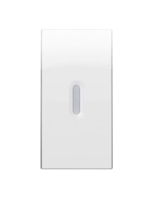 Simon Urmet Nea lightable key cover 1 ice white module 10362BG