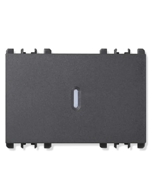 Urmet Simon Nea lightable key cover 3 modules anthracite 10362/3