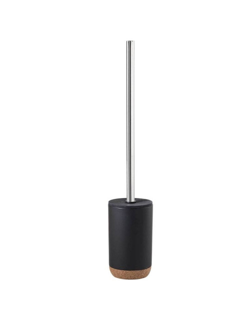 Gedy Ilary matt black free-standing toilet brush holder IL33-14