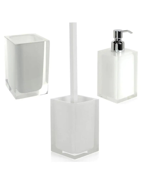 Conjunto de muebles de baño Gedy Rainbow blanco RA81-98-33