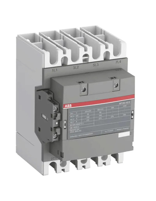 Contacteur ABB 4 pôles 275A 100-250V ac/dc AF190401113