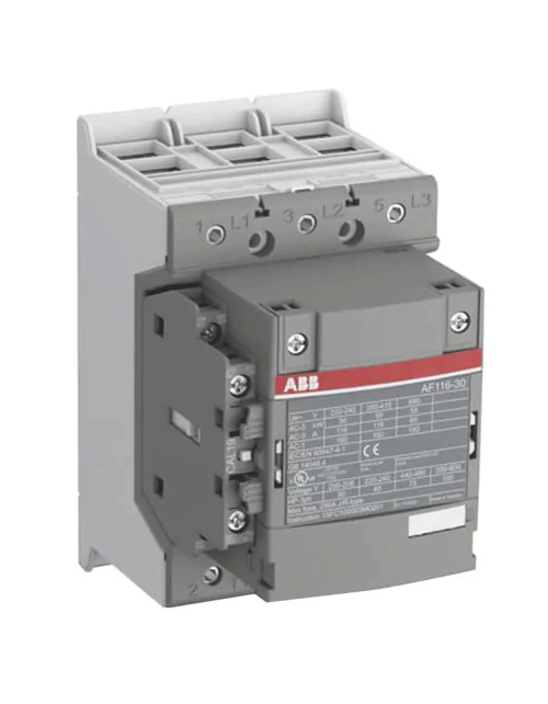 ABB 3-poliges Schütz 116 A 24–60 V ac/dc . AF116301111