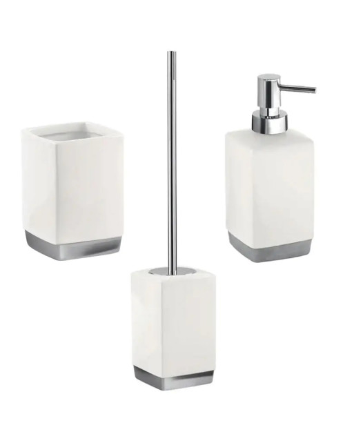 Lucy white bathroom furniture set LY33-80-98