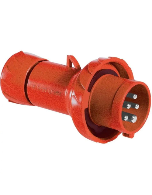 Enchufe móvil industrial Schneider 3X16A+TN 400V IP67 rojo PKX16M735