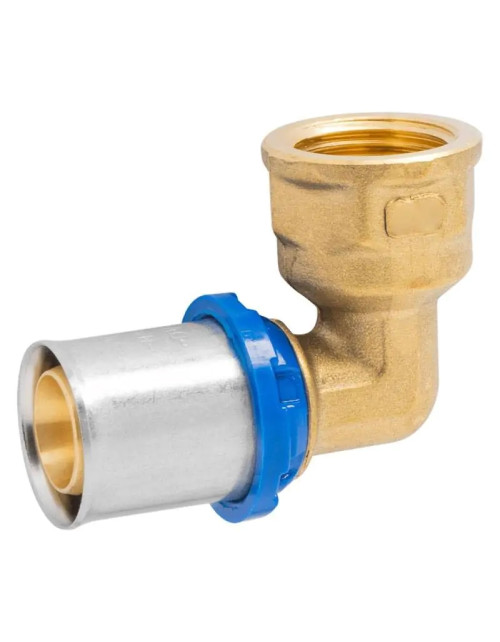 Ape F 1/2 x 20 mm brass elbow fitting ARL3103200