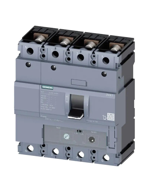 Siemens moulded-case circuit breaker 3X250A+N/2 36KA TM240 3VA12254FF420AA0