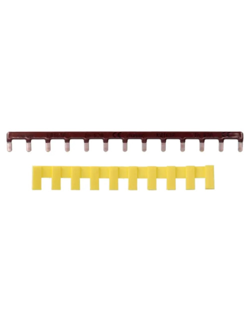 Hager 63A 1P Brown Single-Pole Wiring Rod KB163P