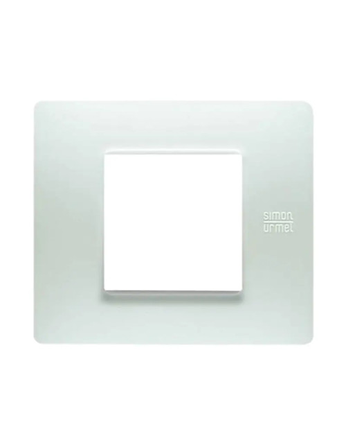 Placa Urmet Flexa Nea 2 Módulos Blanco 11802.BN