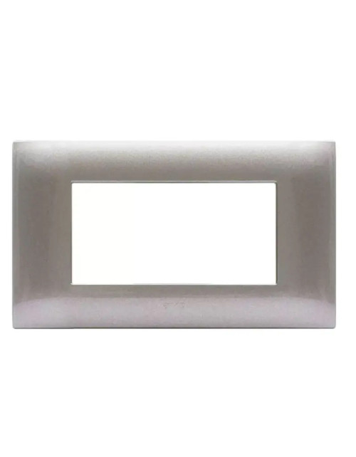 Ave YOUNG44 Placa 4 plazas gris metalizado 44PJ04GM