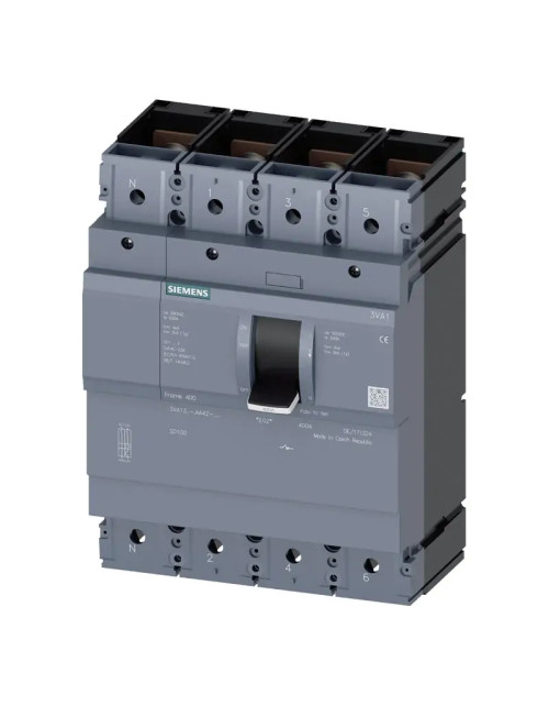 Interrupteur de déconnexion automatique Siemens 400A 3VA 4 pôles 3VA13401AA420AA0