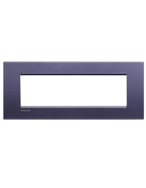 Bticino Livinglight 7-module square plate in club color LNA4807CB