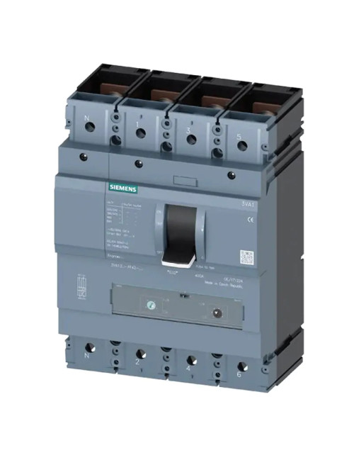 Interruptor automático Siemens 3VA 630A 4 polos 36KA 3VA14634FF420AA0