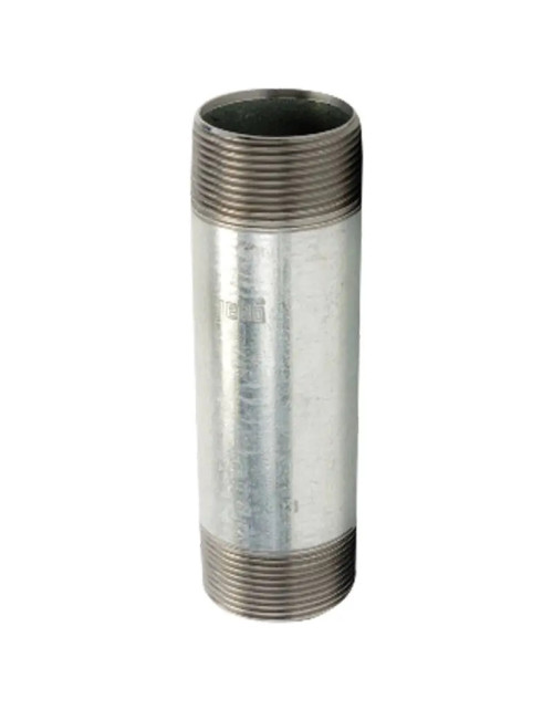 Gebo threaded galvanized steel barrel 3/8 x 50 mm 70.050.03V