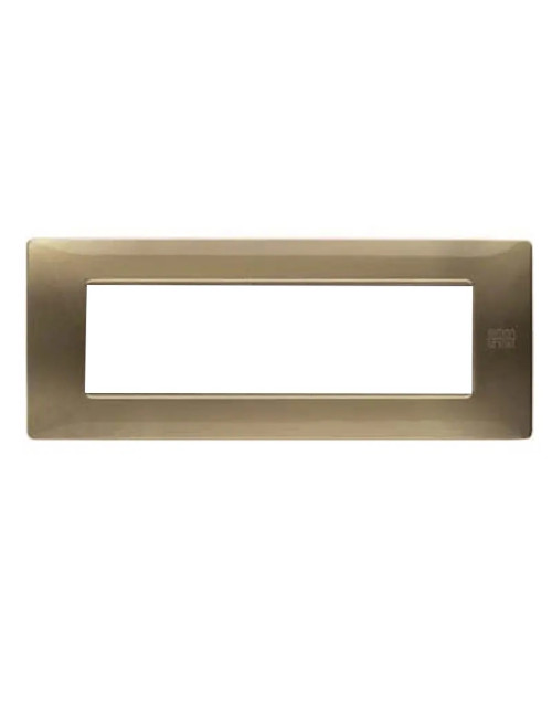 Urmet Simon Nea Flexa assiette 7 modules bronze 11807.BR