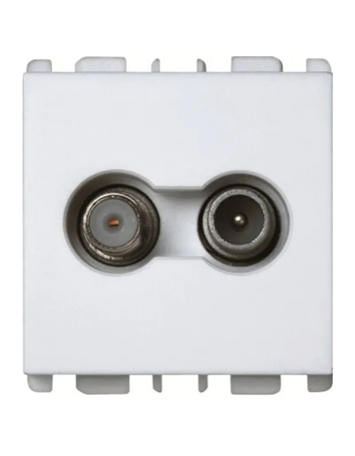 Urmet Simon direct TV-SAT socket demixed 2DB white 13400/2.B