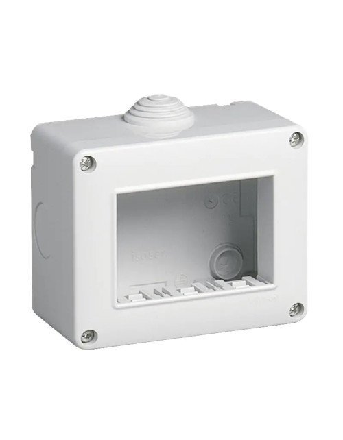 Urmet Simon IP40 wall-mounted container 3 modules gray 12403