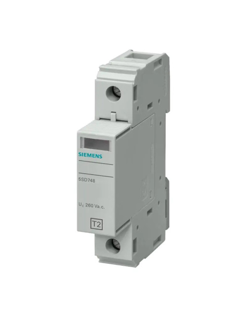 Descargador de sobretensiones unipolar Siemens 1P 40kA clase 2 5SD74810