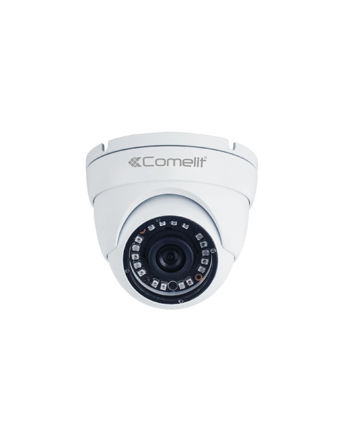 Cámara minidomo Comelit AHD blanca de 4 megapíxeles, 3.6mm,AHCAM624A