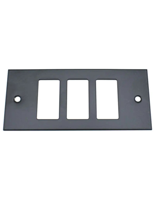 3-hole black lacquered Master insert to be completed with frame 60l203