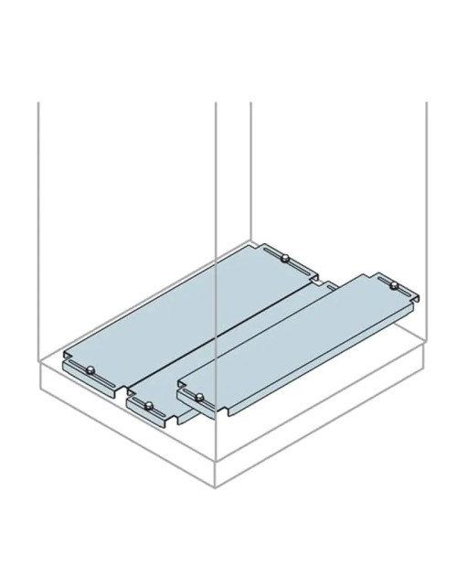 Bride d'entrée de câble modulaire Abb pour panneaux d'armoire IS2 400x400x85 mm EF4041