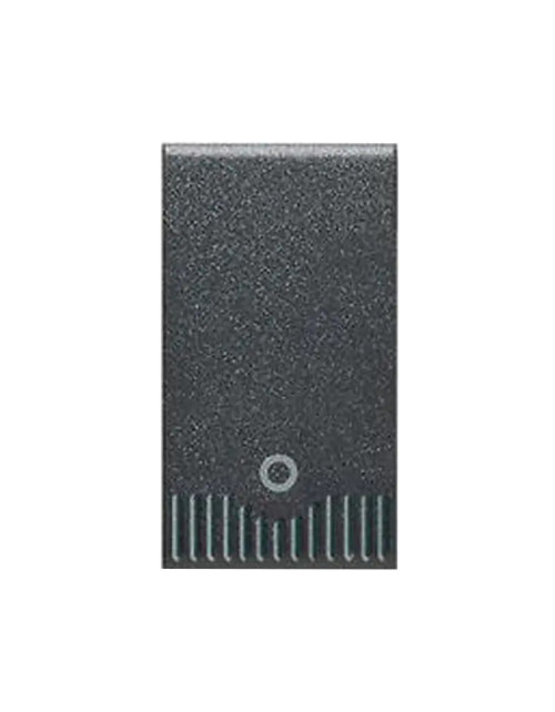 Single-pole 10A push button for Ave Noir Sistema 45 45305 civil series