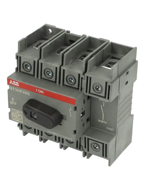 Abb OT100F4N2 100A 4P IP20 EE 277 8 conmutador