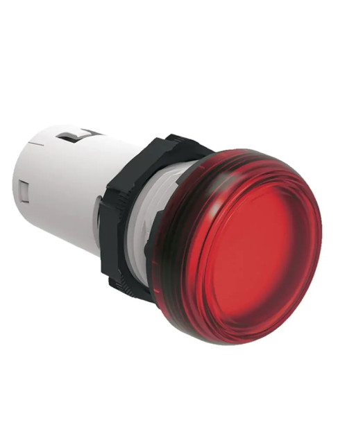 Indicatore luminoso Lovato monoblocco a LED Rosso LED 24V LPMLB4