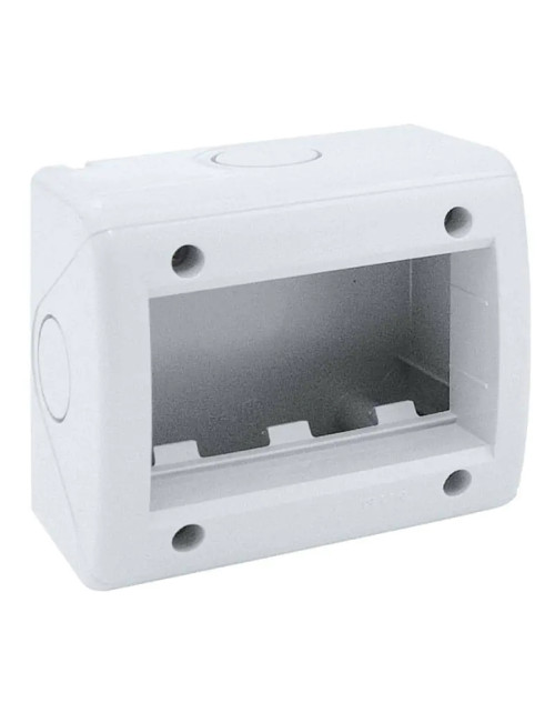 Contenitore Stagno per Serie Ave Sistema 45 IP40 3 Moduli 45Q43