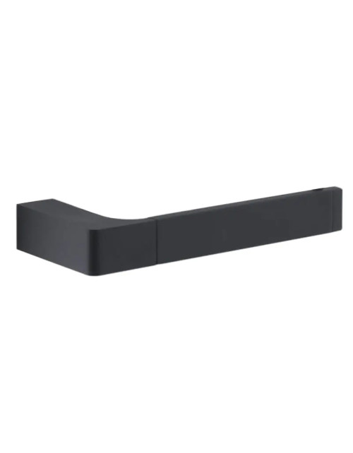 Portarrollos de pared Gedy Pirenei negro mate PI24-14