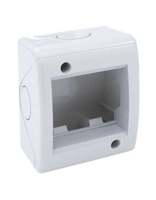 Wasserdichter Behälter für Ave System 45 Series IP40 2 Module 45Q42