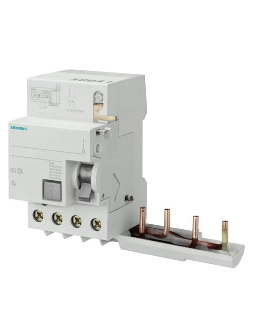 Bloque diferencial Siemens 4P 40A 30mA tipo A 3 módulos para 5SY 5SM23426