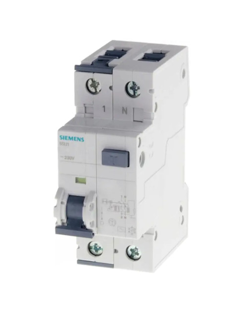 Disyuntor diferencial Siemens 6A 6KA 2M 5SU13567KK06