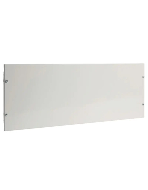 Hager blind front panel for Quadro 5 H300 L800 IP30 in UC244 steel