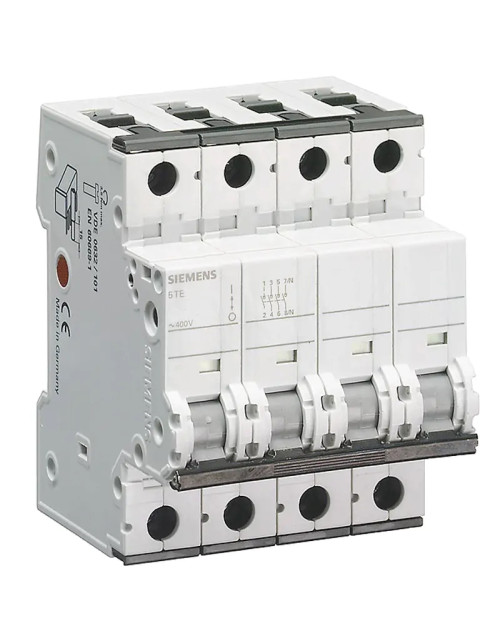 Interruptor de desconexión Siemens 3P+N 40A 4 módulos 5TL16400